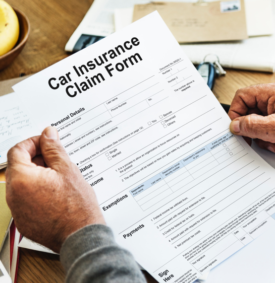 car insurance claim form Rimac an auto insurance app