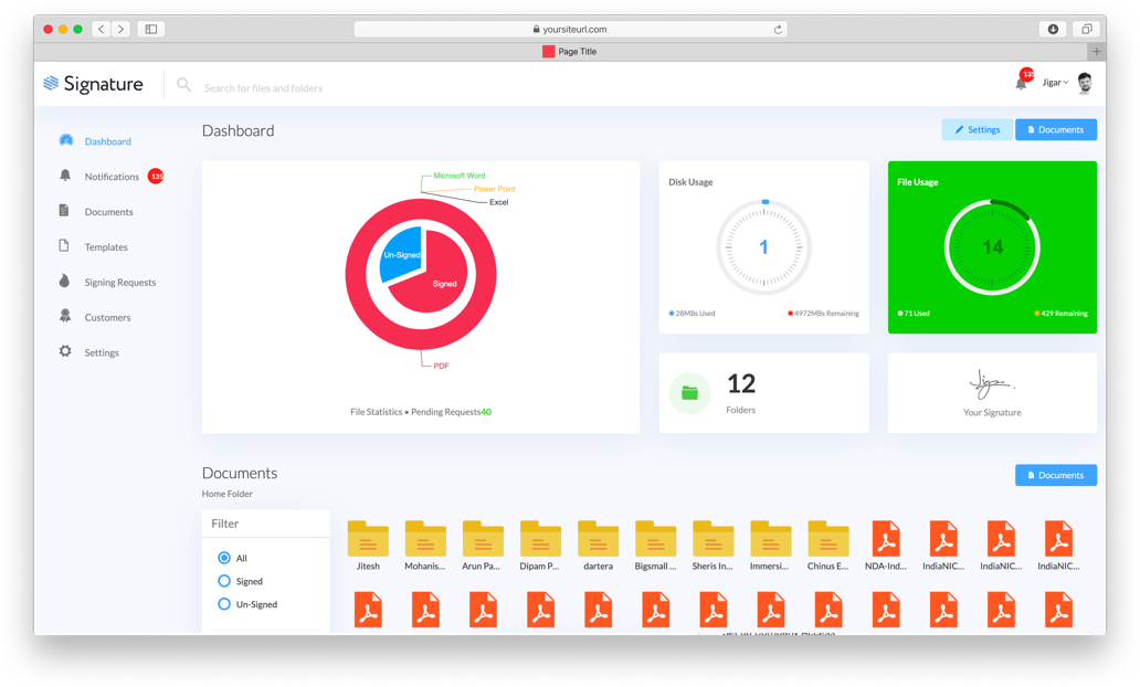 Secure Digital Signature Tool