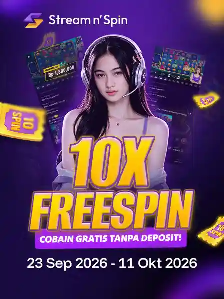 SnS - Dapatkan 10x Freespin